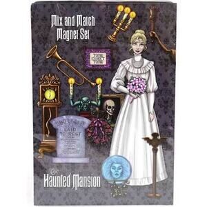 The Haunted Mansion Magnet Set New and Seal